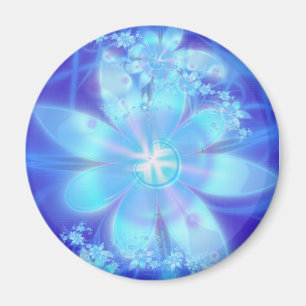 Imã O azul floresce o ímã