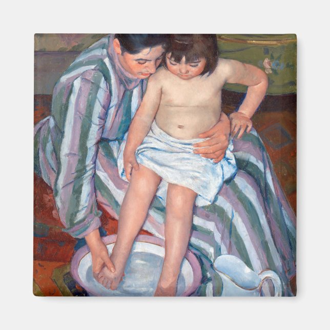 Imã O Banho da Criança, Mary Cassatt (Frente)