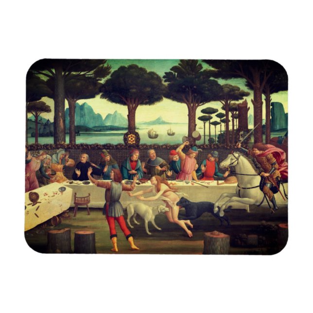 Ímã O Banquete na Floresta dos Pinheiros (Horizontal)