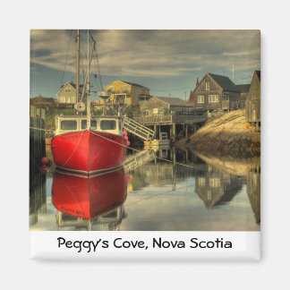 Imã O Barco Vermelho, a Cove da Peggy, Nova Escócia