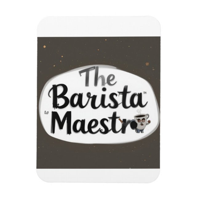 Ímã O Barista Maestro (Vertical)
