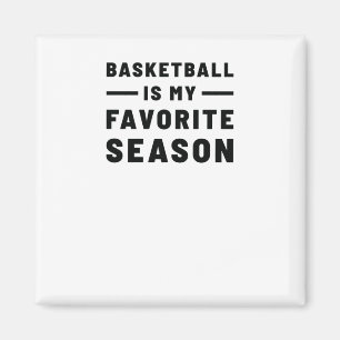 Imã O Basquete É A Minha Época Favorita. Cota de Basqu