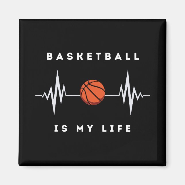 Imã O Basquete É O Meu Esporte Favorito (Frente)