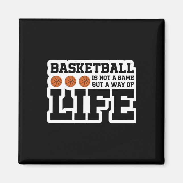 Imã O Basquete Não É Um Jogo, É Um Modo De Vida (Frente)