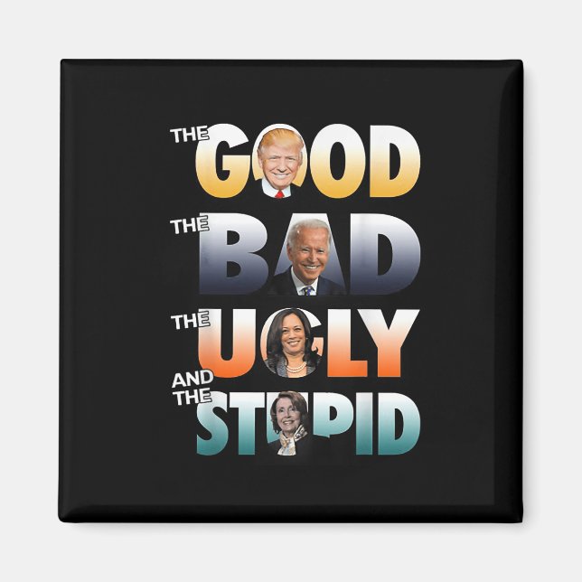 Imã O Bastão Bom O Biden Ruim O Mau (Frente)