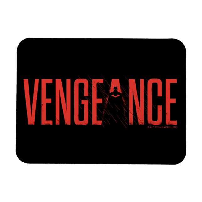 Ímã O Batman Vengeance Silhouette (Horizontal)