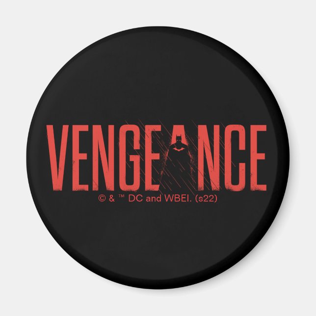 Imã O Batman Vengeance Silhouette (Frente)