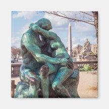 O Beijo de Auguste Rodin, nas Tuilarias, Paris