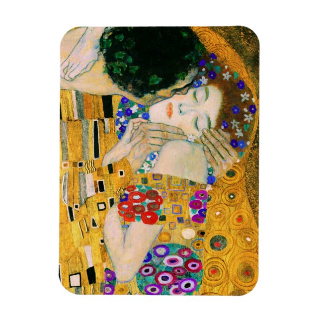 Ímã O Beijo de Gustav Klimt (Vertical)