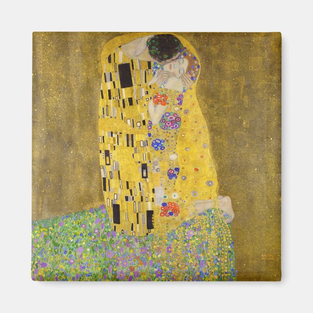 Imã O Beijo de Gustav Klimt (Frente)