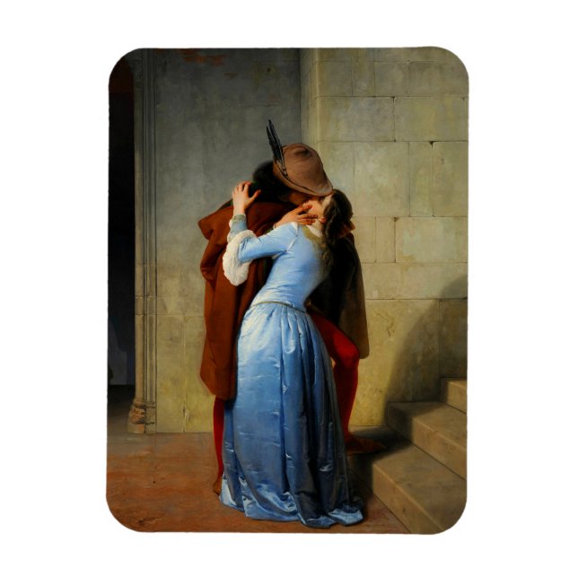 Ímã O Beijo Francesco Hayez (Vertical)