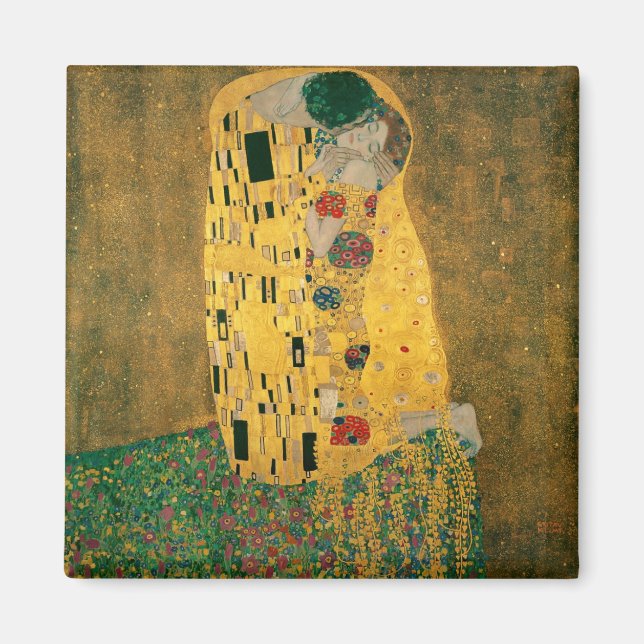 Imã O Beijo - Gustav Klimt (Frente)