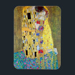 Ímã O beijo por Gustavo Klimt, arte Nouveau do vintage<br><div class="desc">O beijo (Der Kuss) (1907/08) por Gustavo Klimt é provavelmente seu trabalho mais famoso. Klimt começou o trabalho nele em 1907 e é o highpoint de seu "período dourado assim chamado". O beijo é um amor e romance das belas artes do simbolismo da era do Victorian do vintage que pinta...</div>