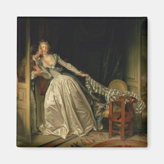 Imã O Beijo Roubado por Jean-Honore Fragonard (Frente)
