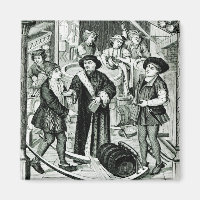 O Bispo de Tournai recebendo o Tithe of Beer