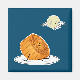 Imã O bolo lunar lunar do Festival de outono do Médio