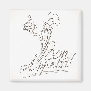 Imã O Bom Chef diz Bon Appetit!