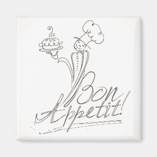 Imã O Bom Chef diz Bon Appetit!