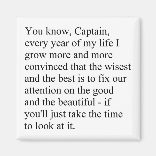 Imã O bom e o belo ímã (Frente)