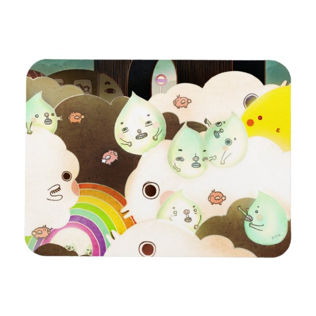 Ímã O bom e velho tempo britânico de 2014 (Horizontal)