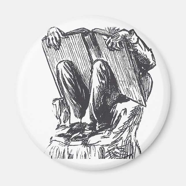 Imã O Bookworm (Frente)