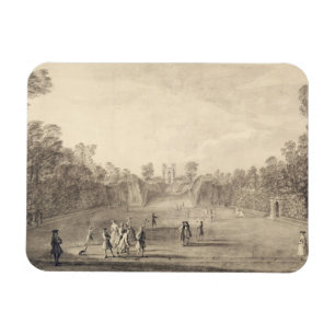 Ímã O Bowling Green em Claremont, 1738 (gravura)