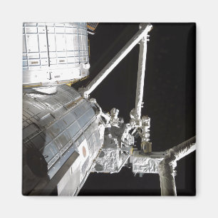 Imã O braço robótico da experiência japonesa Modu 2