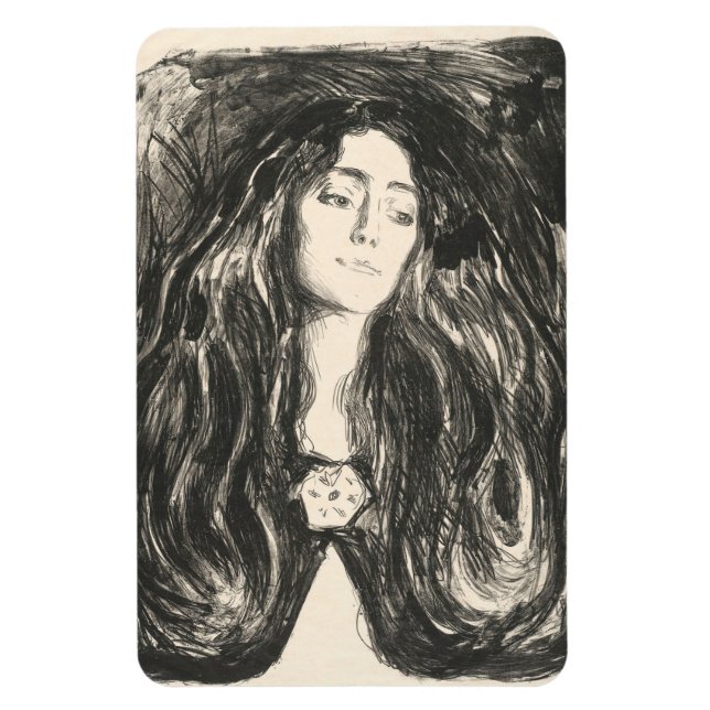 Ímã O Brooch De Edvard Munch (Vertical)
