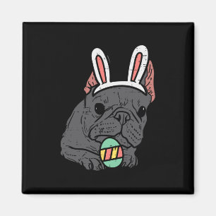 Imã O Buldogue Francês Bunny Cute Frenchie Homens de C