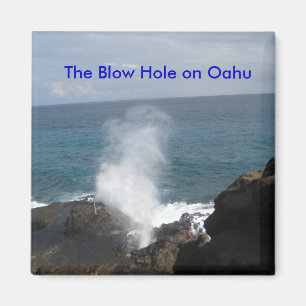 Imã O buraco soprado no ímã Oahu