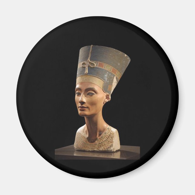 Imã O busto da Rainha Nefertiti (Frente)