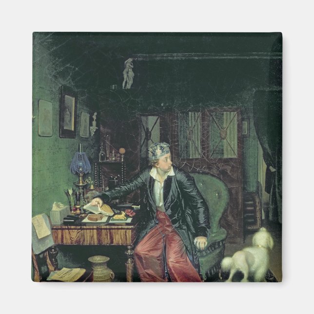 Imã O café da manhã de Aristocrat, 1849-50 (Frente)