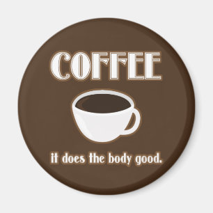Imã O café faz o bom ímã do corpo