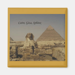 Imã O Cairo, Giza, a esfinge (St.K.)