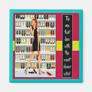 Imã O Calçado Diva Magnet