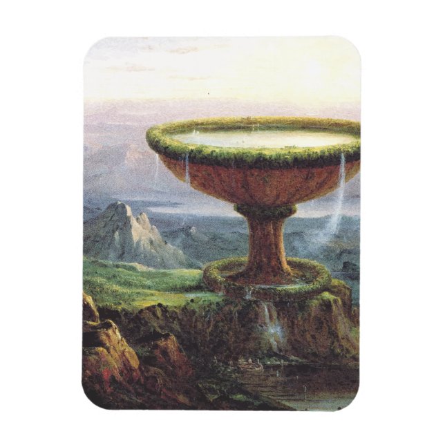 Ímã O Cálice do Titã por Thomas Cole (Vertical)