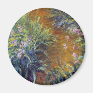 Imã O Caminho através dos Íris por Claude Monet