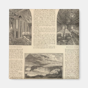 Imã O caminho de ferro Erie