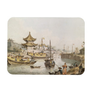 Ímã O canal grande, China, (w/c)