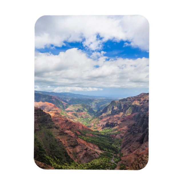 Ímã O Cânion Waimea (Vertical)