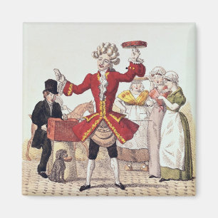 Imã O Cantor de Rua, gravado por Alois Senefelder