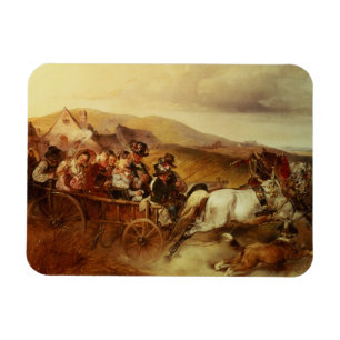 Ímã O carro do casamento