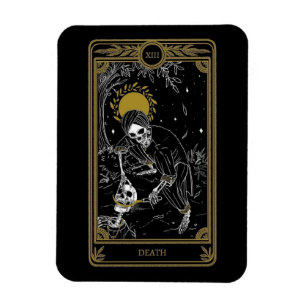 Ímã O Cartão de Morte Tarot Card Magnet