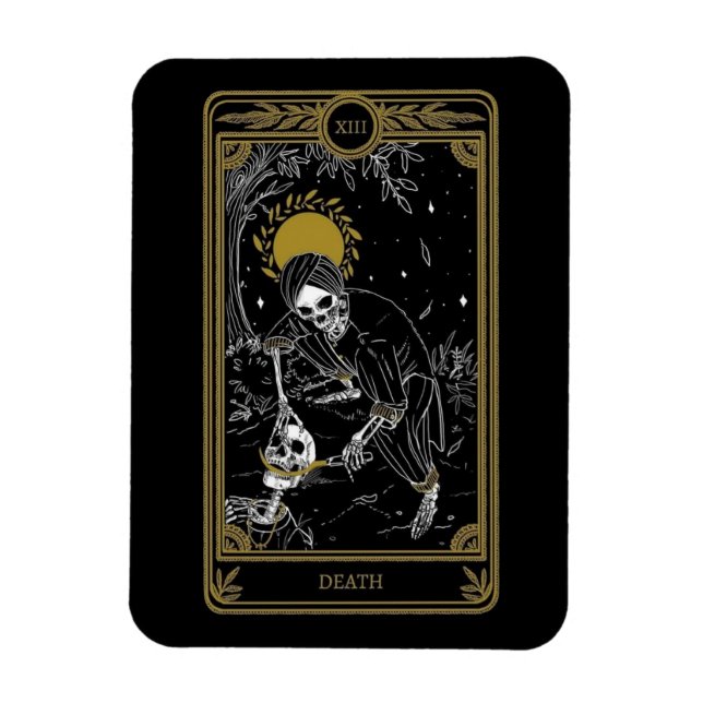Ímã O Cartão de Morte Tarot Card Magnet (Vertical)
