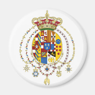 Imã O casaco arma um reino do oficial Italia dois