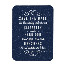 Ímã O Casamento Da Noite Estrelada Salva A Data