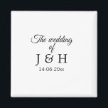 Imã O casamento de adicionar nome de casal data da car<br><div class="desc">Para amantes como nós</div>
