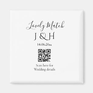 Imã O casamento de adicionar nome do casal Detalhes da