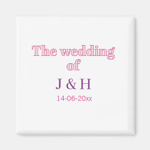 Imã O casamento do casal nome letra inicial data