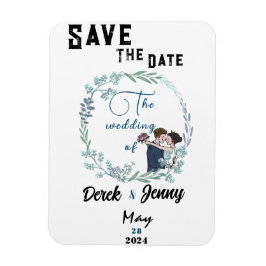 Ímã O casamento dos amantes azuis